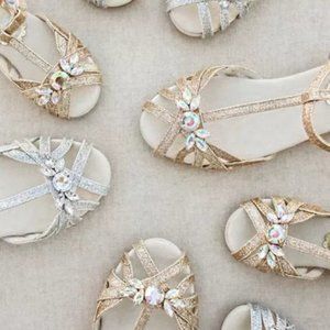 Joyfolie Elan Sandal in Gold